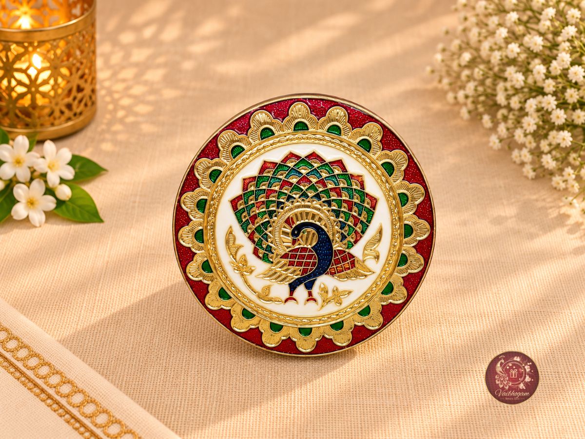 Meenakari Steel Box