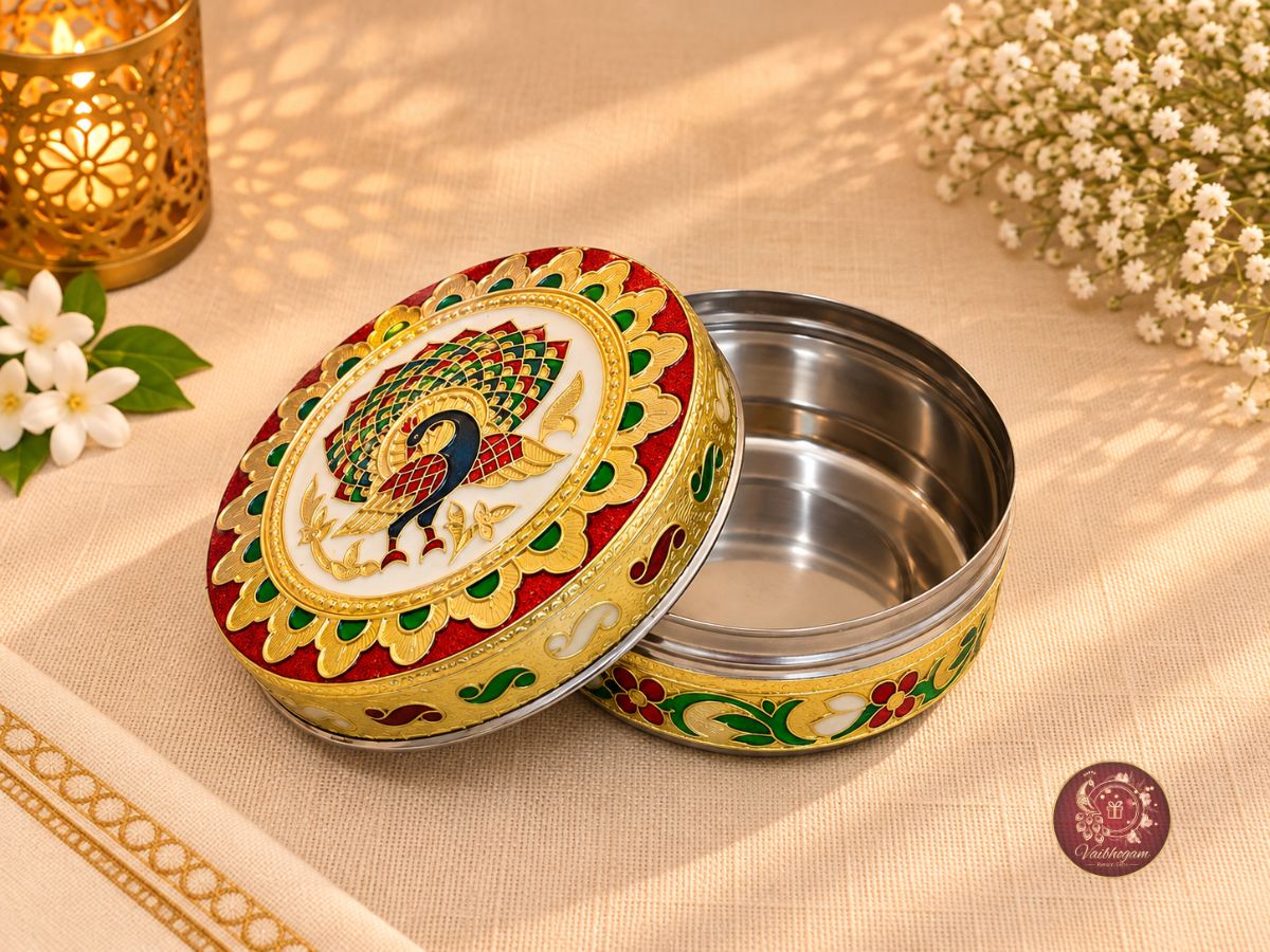 Meenakari Steel Box image 2