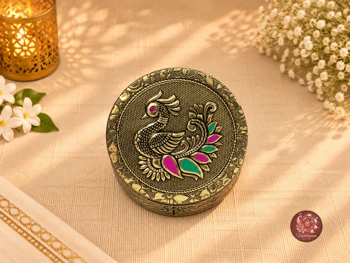 Meenakari Steel Box image 3