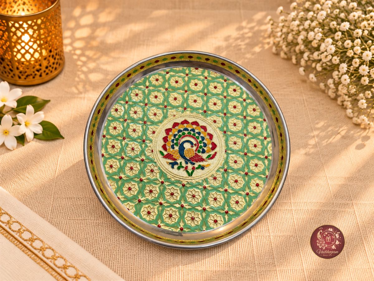 Meenakari Steel Plate image 2