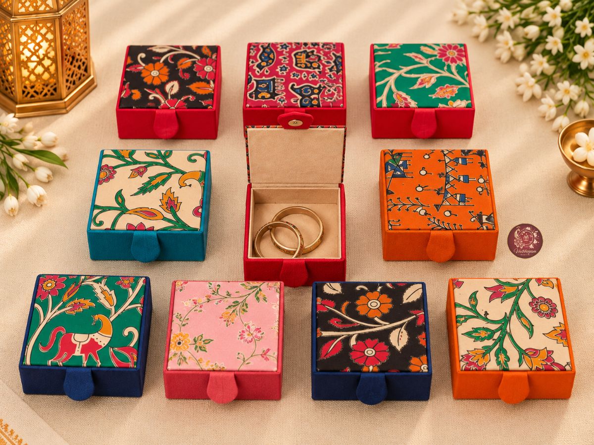 Fabric Jewelry Box