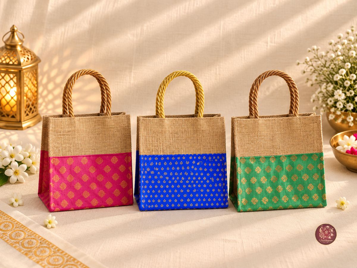 Jute Brocade Bag image 2