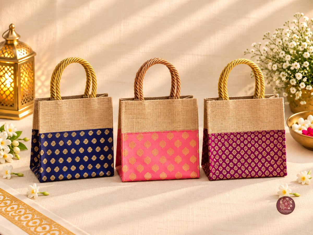 Jute Brocade Bag image 3