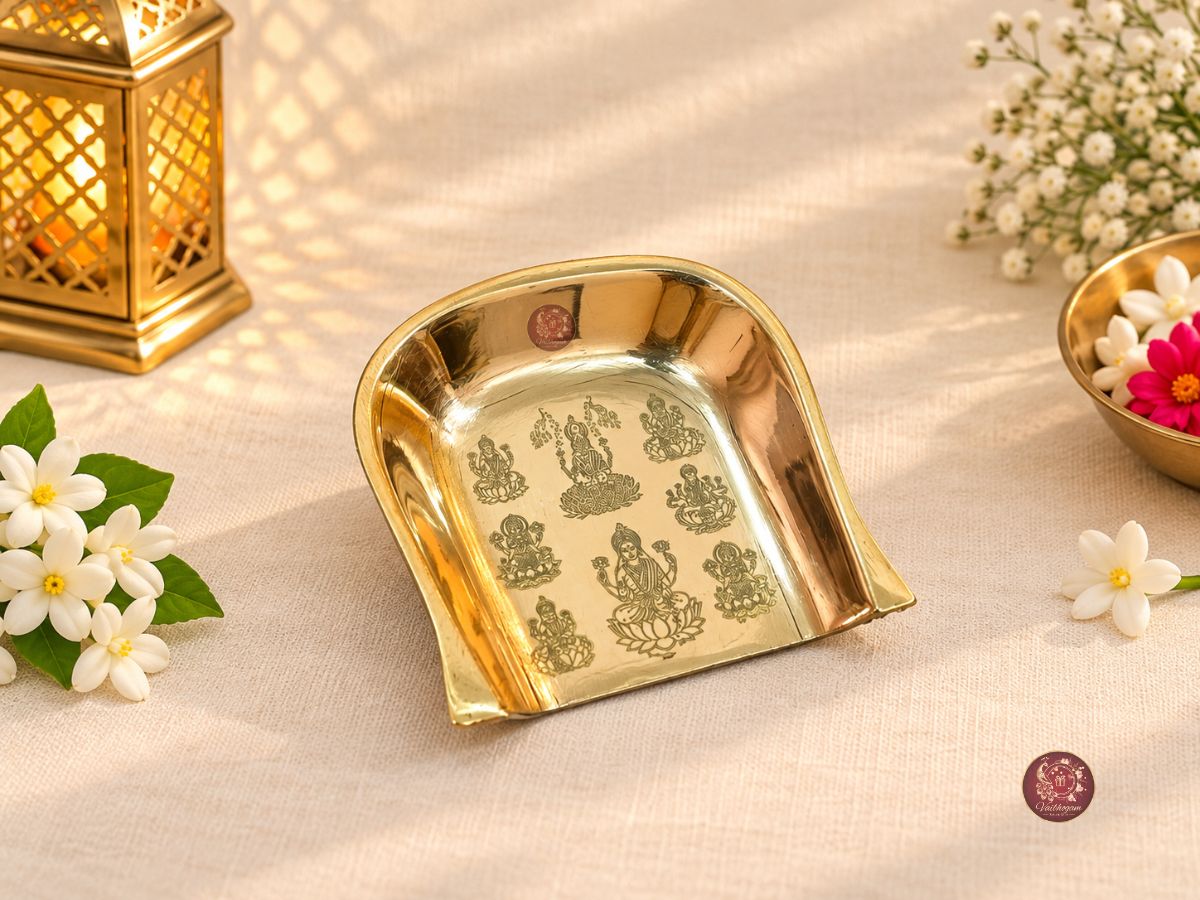 Mini Brass Ashtalakshmi Muram