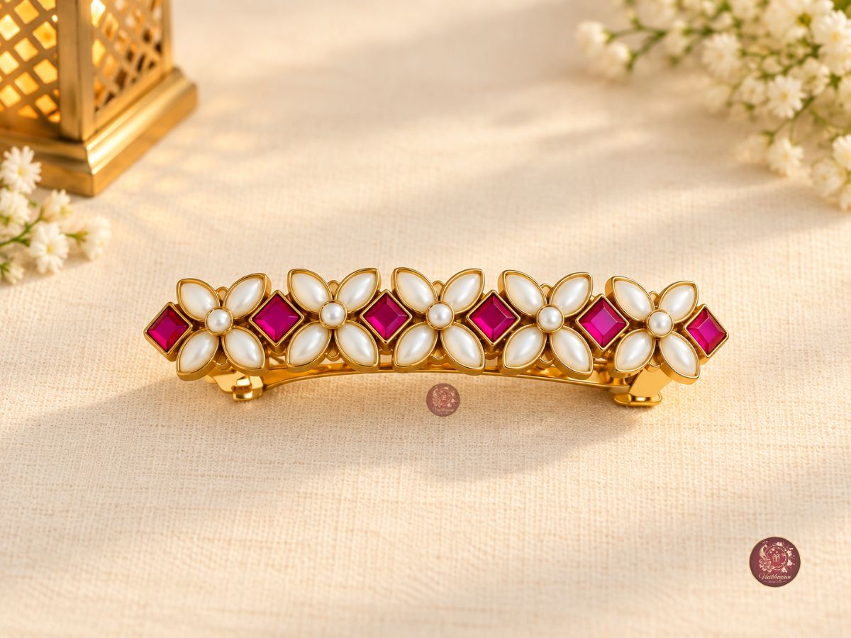 Kundan Hair Clip