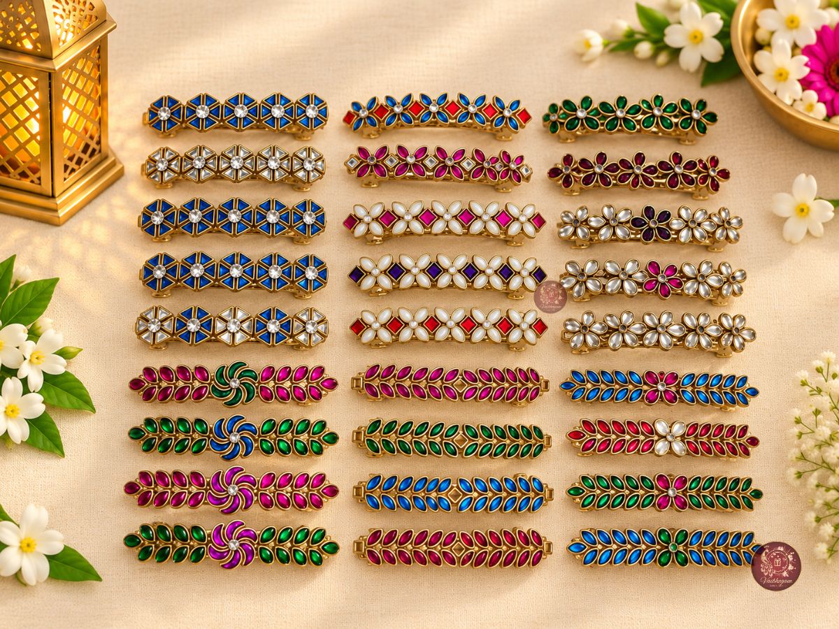 Kundan Hair Clip image 2